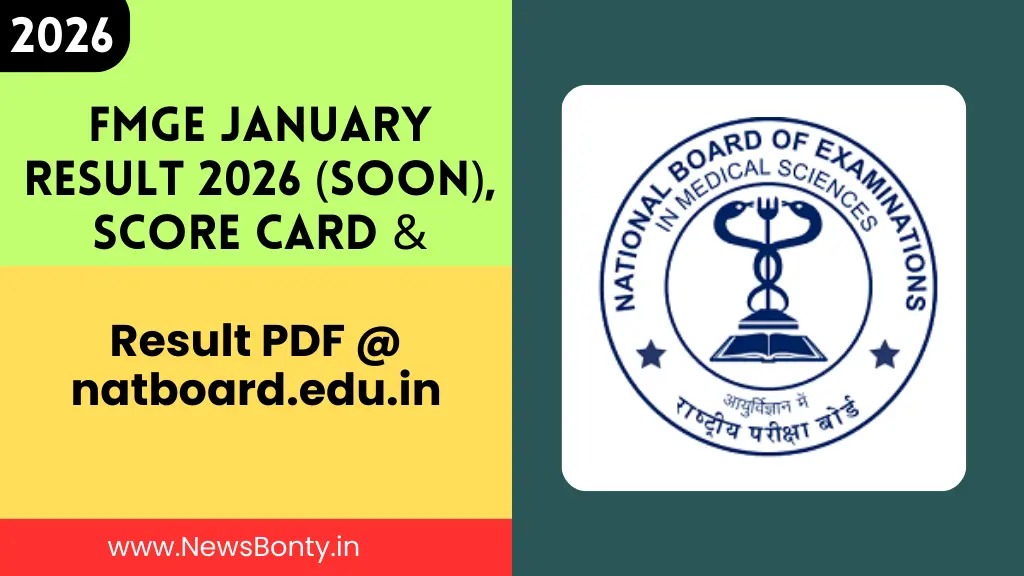 FMGE January Result 2026