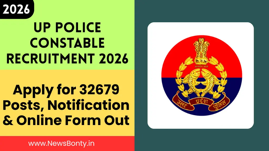 UP Police Constable Recruitment 2026 Apply Online
